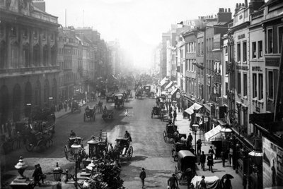 Looking West Down the Strand, c.1890 by English Photographer